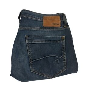 Mavi Myles Straight Leg Dark Blue Jeans Men's 32 x 29 Stretch Denim Work School